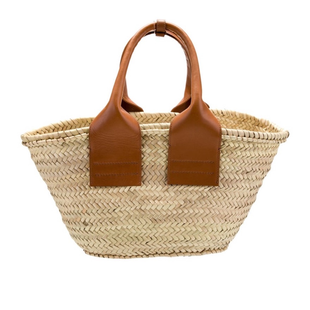 Hereu 
Straw Top Handle Bag